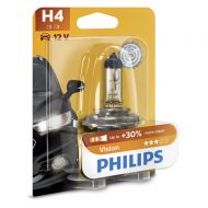 Bec far H4 Philips Vision, 12V, 60/55W, blister 1 bec
