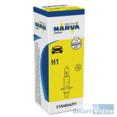 Bec auto far halogen H1 Narva Standard, 12V, 55W, blister 1 bec