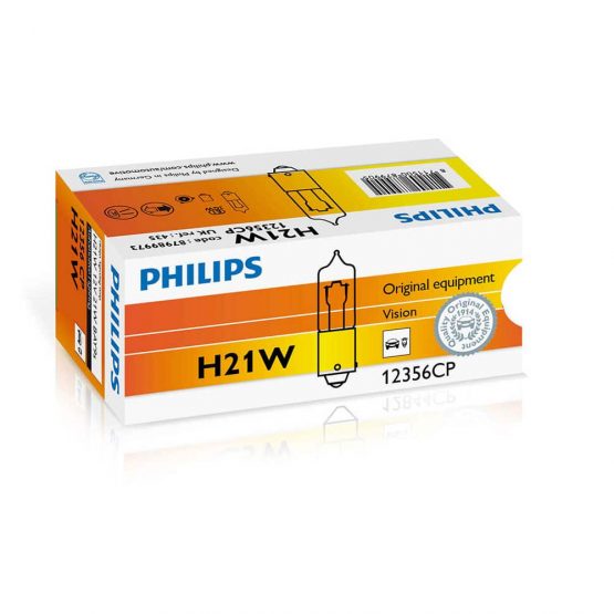 Becuri auto auxiliare H21W Philips Vision, 12V, 21W